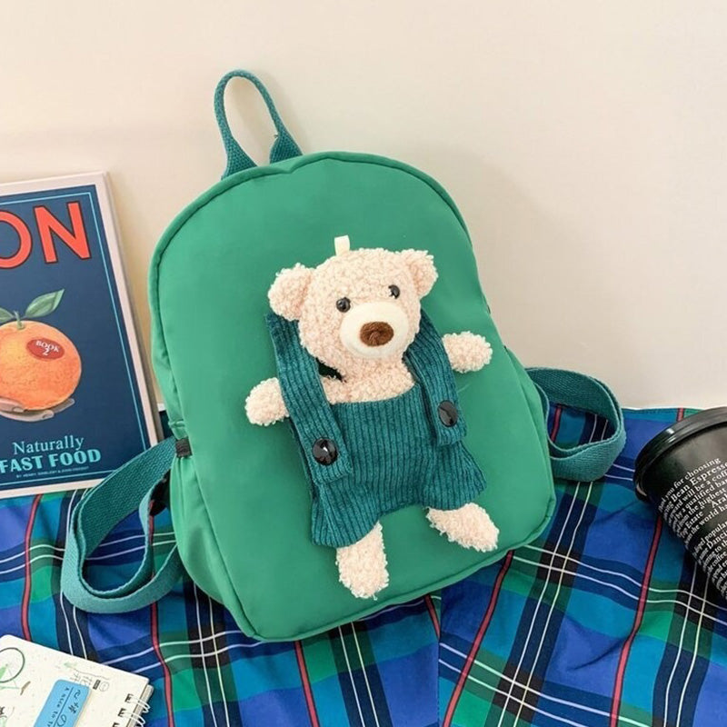 Personalized Name Bag Pack For Kids With Cute Bear  School Bag