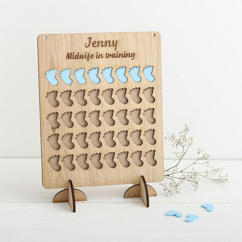Student Midwife Gift - Student Midwife Birth Counting Board