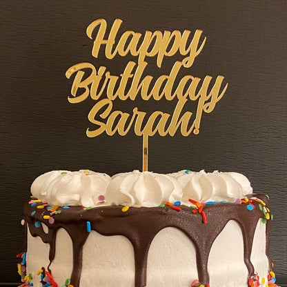 Custom Cake Topper, Birthday Cake, Anniversary Gift