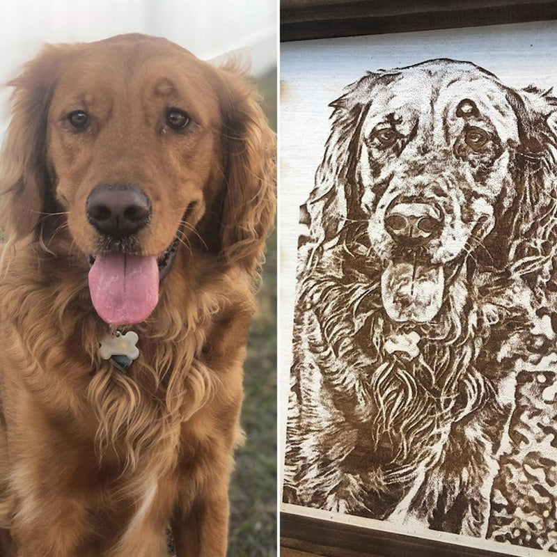 Pet Memorial Portrait, Dog Mom Gift