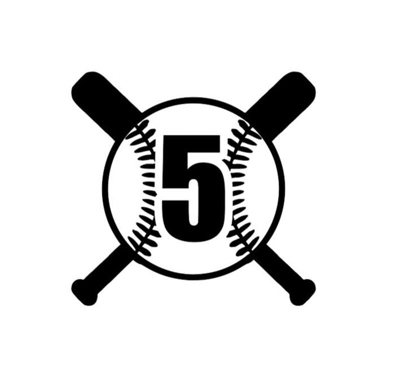 Baseball Softball Helmet Decal, Personalized, Baseball Softball Sticker