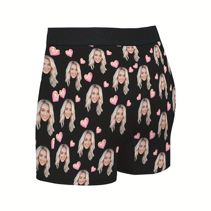 Men's Custom Boxer Briefs - Personalized Photo