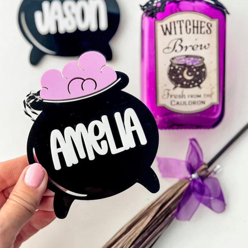Halloween Basket Tags / Eyeball Name Tags / Boo Basket Tags