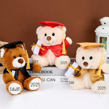 Personalized Graduation Bear 2026 Custom Grad Teddy Graduation Gift