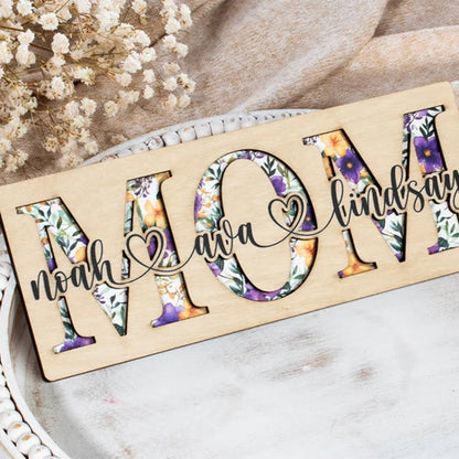 Mothers Day Gifts, Personalized Gifts for Mom, Mom Sign
