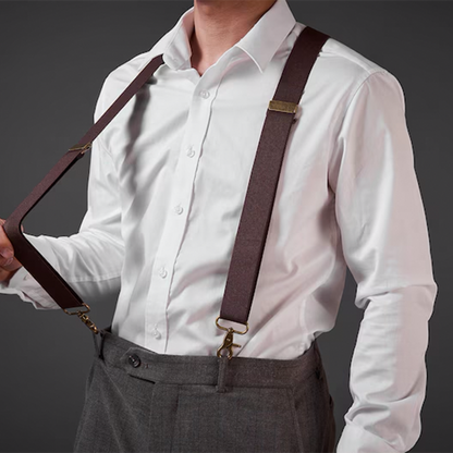 Custom Leather Suspenders,Personalized Suspenders