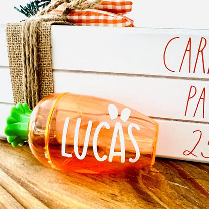 Personalized Easter Carrot Treat Holder: Easter Basket Filler