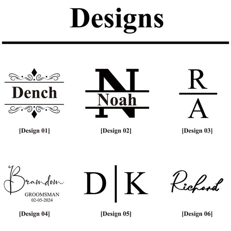 Groomsmen Cufflinks, Groomsmen Gifts, Personalized Cufflinks for Men
