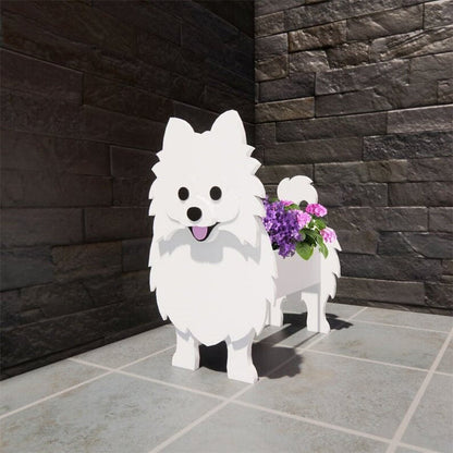 Dog Cat Pet Organizer Patio Indoor Outdoor Wood Planter