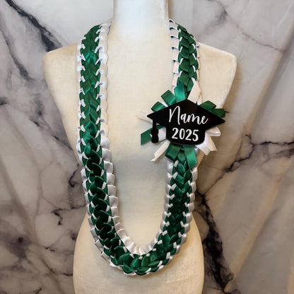 Graduation Double Ribbon Lei Graduation lei