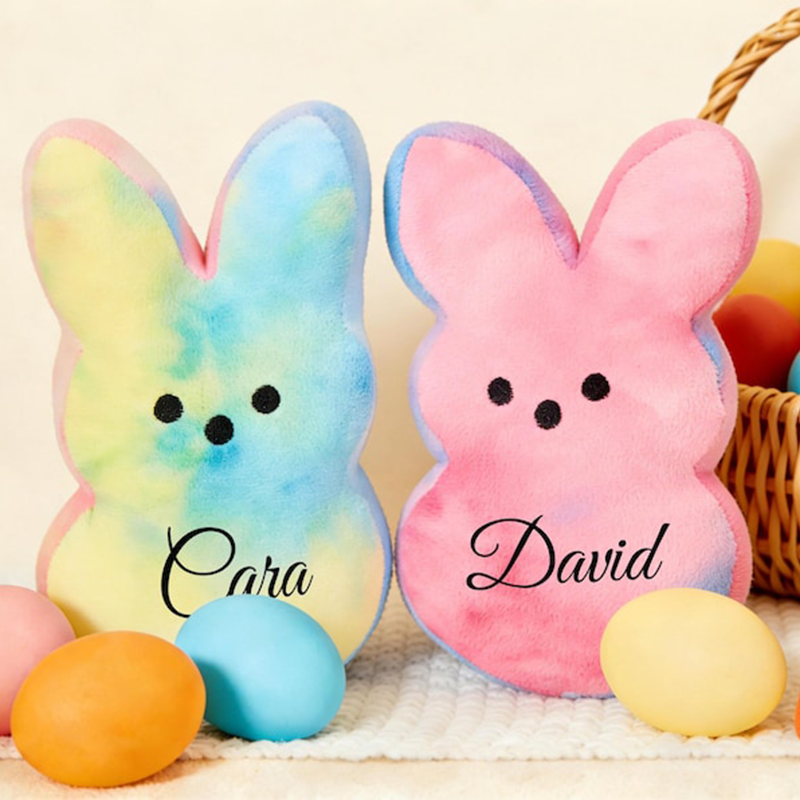 Easter Peep Bunny Plushies,Personalized Bunny Peeps
