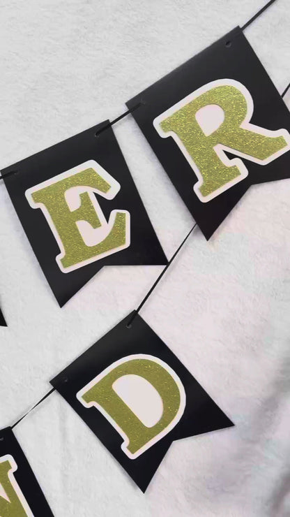 Custom College Bound Banner, Any School Banner, Graduation Gift