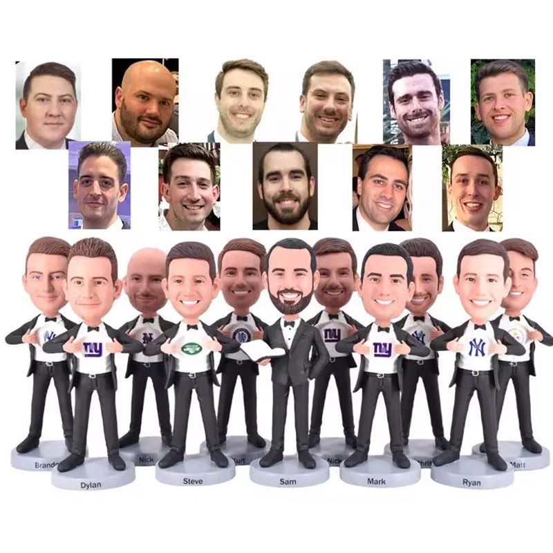 Coach bobbleheads custom, personalized gift for basketball coachs