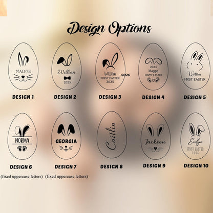 Personalized wooden musical egg, Musical Wooden Easter Egg Shakers