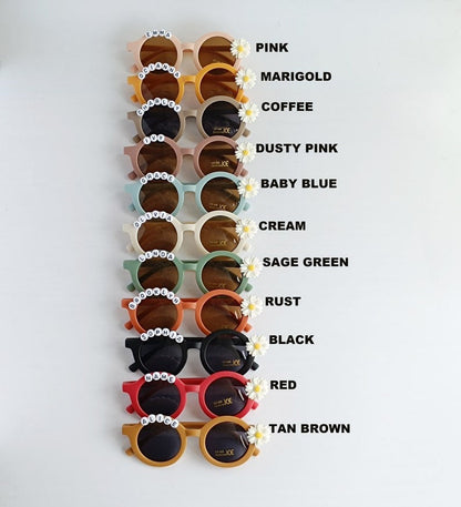 Personalized Name Sunglasses for Girls-Cute Kids Sunglasses