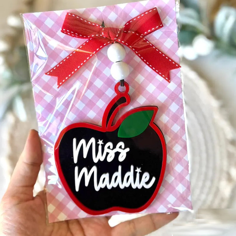 Teacher Appreciation Gift. Teacher Bag Charm