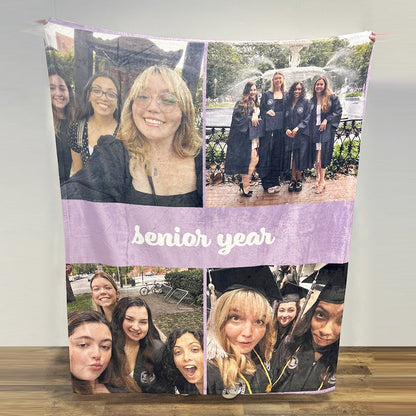 Personalized Photo Blanket, Personalized Gift, Memorial Blanket, Anniversary Gift