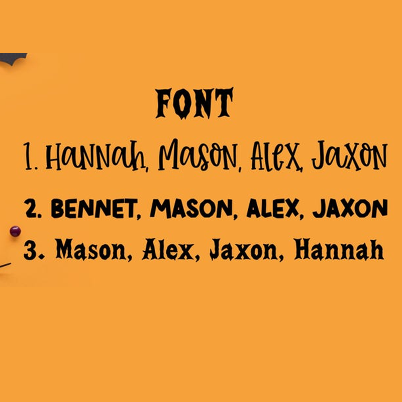 Custom Name Kids Halloween Boo Baskets Halloween Gift Bucket