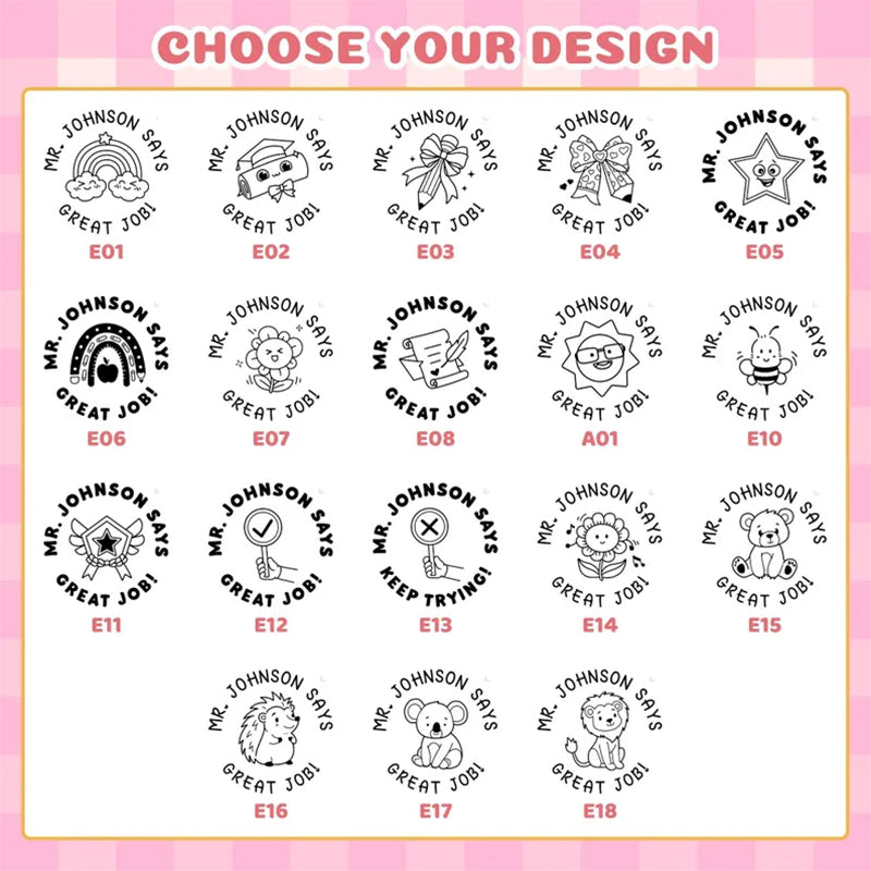 Teacher Gifts, Teacher Comment Stamp