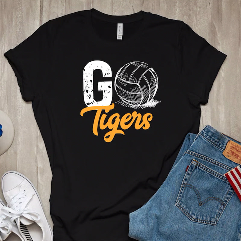 Custom Volleyball Tee, Custom Go Team Shirt