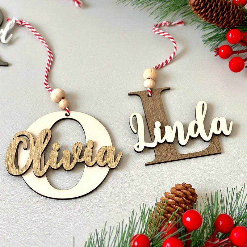 Personalized Christmas Sock Tags