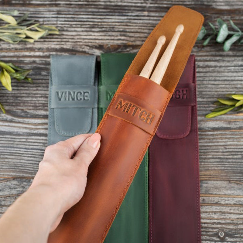 Personalized Drumstick Cover - Custom Drumstick Holder