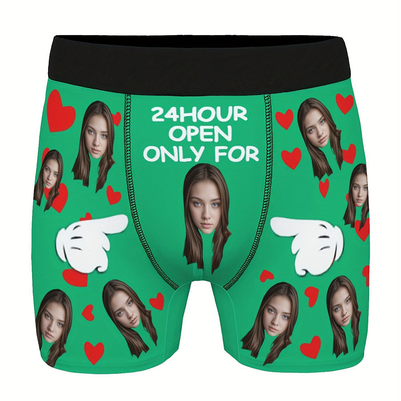 Men'S Boxer Shorts with Personalized Designs