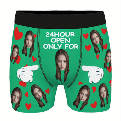 Men'S Boxer Shorts with Personalized Designs