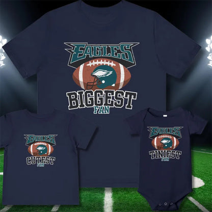 Football Biggest Fan Shirt, Custom Matching Tee