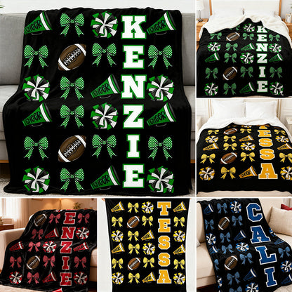 Cheer Blanket with Name for All Star Cheer Competition