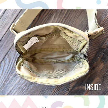 Custom Nylon Fanny Pack, Personalized Waist Bag, Shoulder Bag,