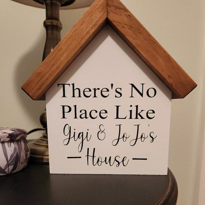 There's No Place Like Grandparents House Personalized Collector