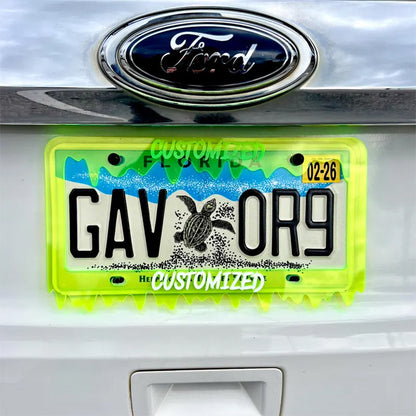 Custom License Plate Frame Cover
