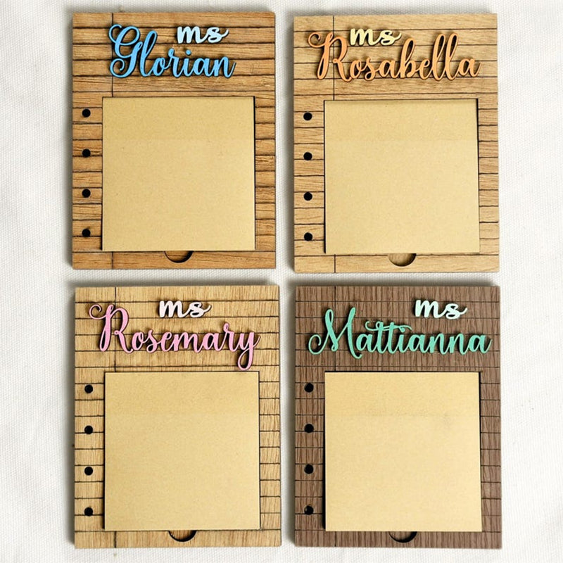 Teacher Gift End Of The Year Gift Teacher Appreciation Sticky Note Holder