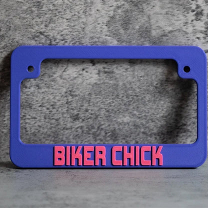 Motorcycle License Plate Frame