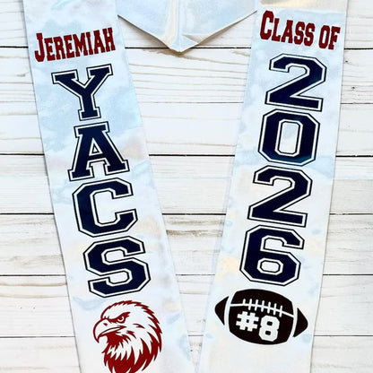 Personalized Senior Graduation Stole