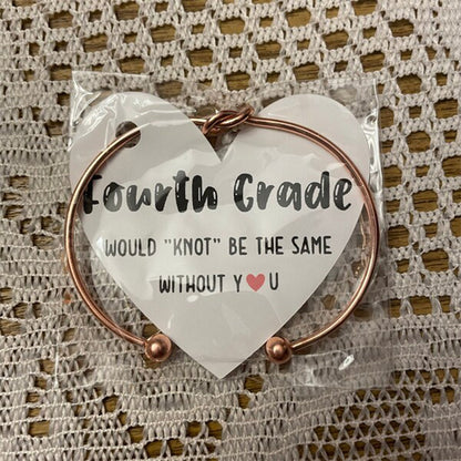 Teacher “knot” Bracelets / Teacher Gifts