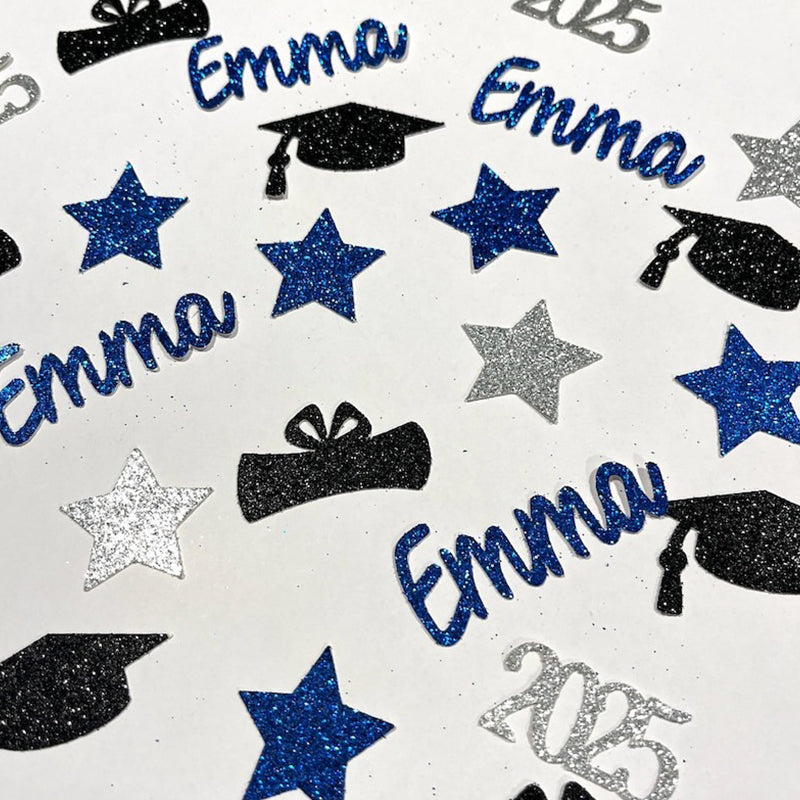 Personalized Graduation Confetti: Custom Name & Year , Custom Name 90 Pieces