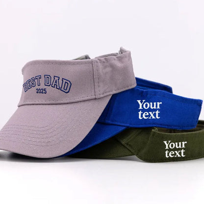 Custom Embroidered Tennis Visor With Name Personalized Womens Visor Baseball