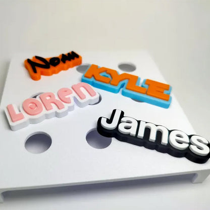 Custom Clog Charms Shoe Charms Name