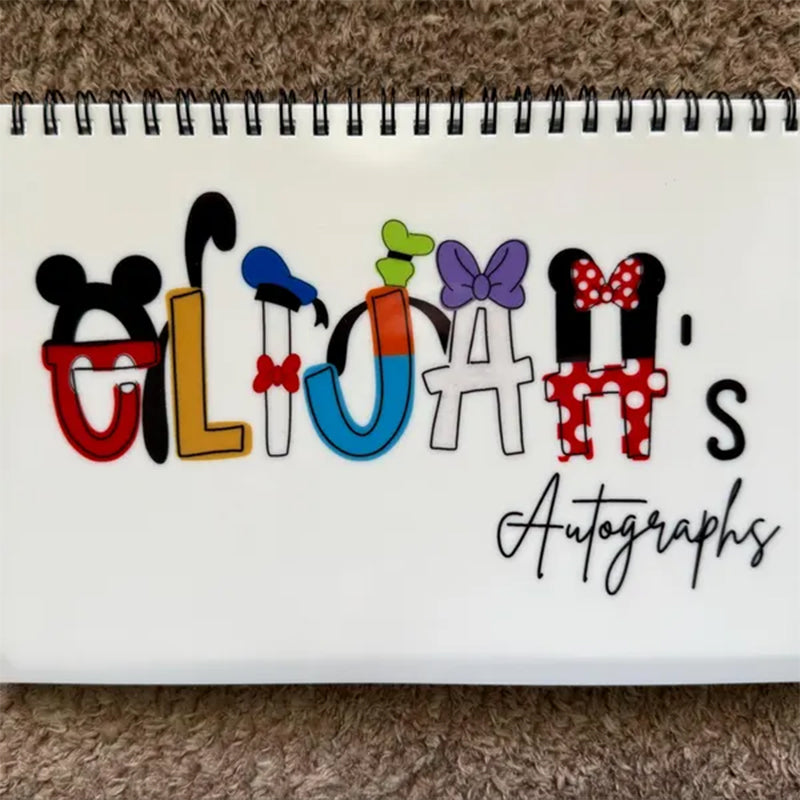 Personalized Name Autograph Book
