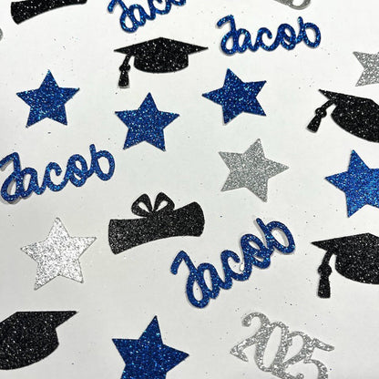Personalized Graduation Confetti: Custom Name & Year , Custom Name 90 Pieces