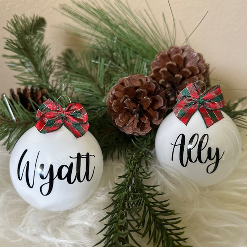 Christmas Ornaments, Personalized Christmas Ornaments
