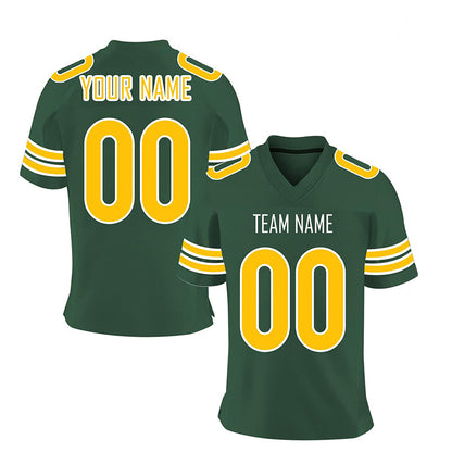 Personalized American Football Jersey, Custom Name Number Matching Team Jersey