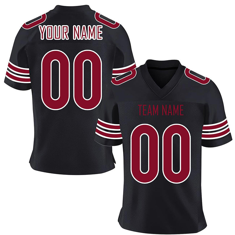 Custom Football Jersey Team Name And Number