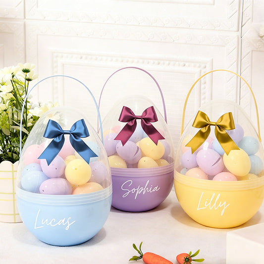 Personalised Giant Fillable Easter Egg - 30 Smaller Eggs Included