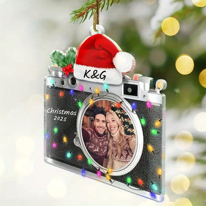 Personalized Custom Christmas Ornament - Custom Photo & Text
