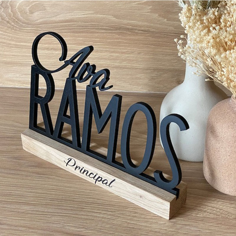 Teacher Name Sign, Teacher Name Plate, Teacher gifts