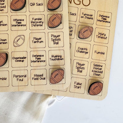 Football Bingo Game – Football Fan, NFL, NCAA, Fantasy Football, Football League