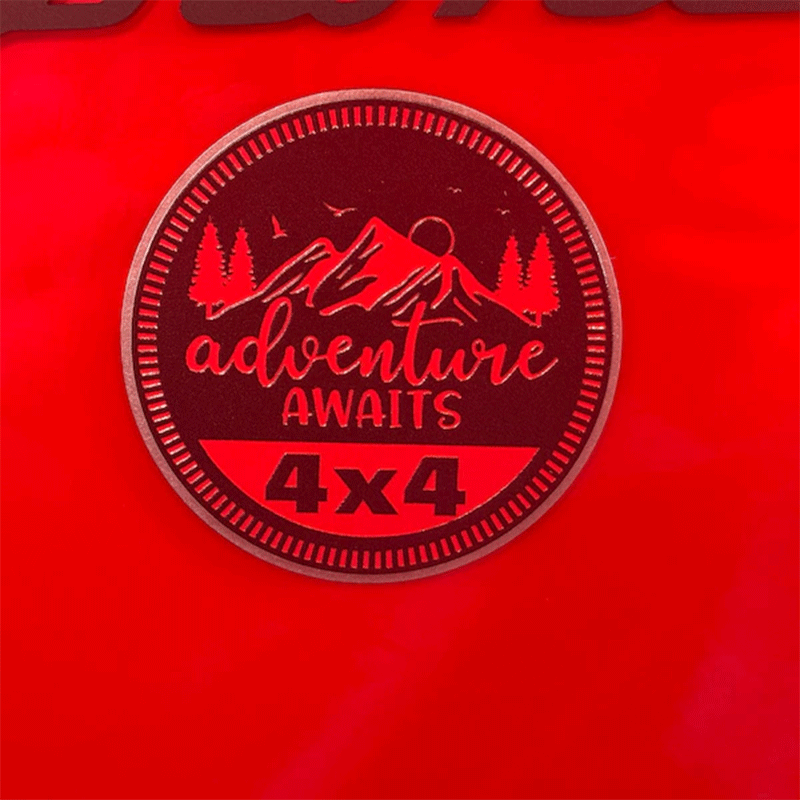 Custom 4x4 Badges Custom Badge